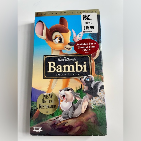 Bambi Platinum edition VHS brand new - Picture 1 of 2